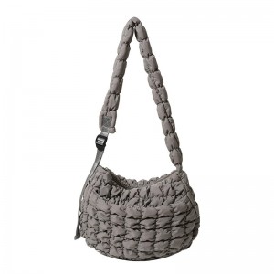 CHIOS CLUB - 可調節式肩帶泡泡袋 Chios Signature Bubble Tote [tote29] Dark Grey 